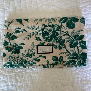Gucci Floral Fabric  Pouch